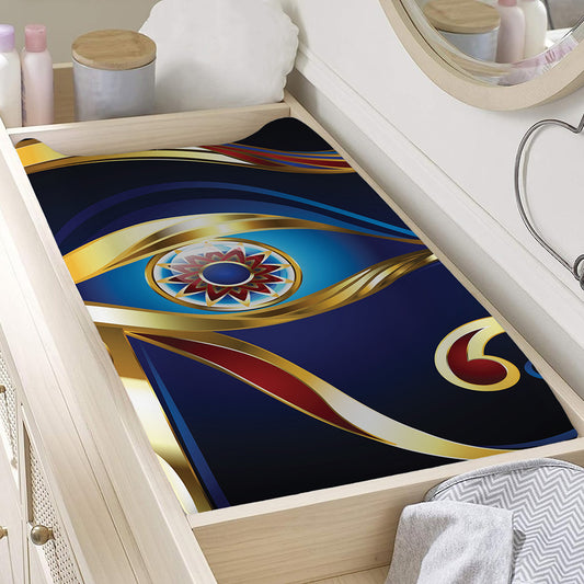 Eye Of Horus Amulet Print Changing Pad Cover