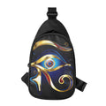 Eye Of Horus Amulet Print Sling Bag