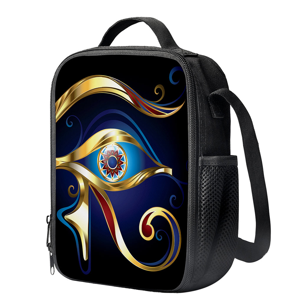 Eye Of Horus Amulet Print Crossbody Lunch Bag