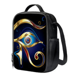 Eye Of Horus Amulet Print Crossbody Lunch Bag