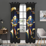 Eye Of Horus Amulet Print Curtain