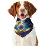 Eye Of Horus Amulet Print Dog Bandana