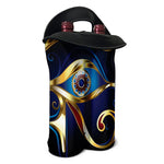 Eye Of Horus Amulet Print Double Neoprene Wine Tote