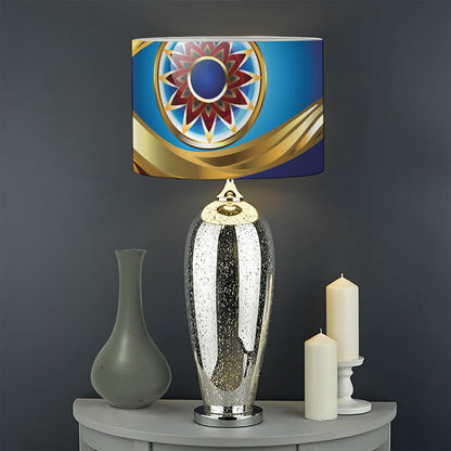 Eye Of Horus Amulet Print Drum Lamp Shade
