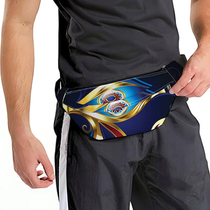 Eye Of Horus Amulet Print Fanny Pack