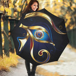 Eye Of Horus Amulet Print Foldable Umbrella