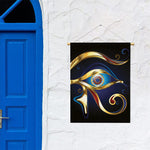 Eye Of Horus Amulet Print Garden Flag