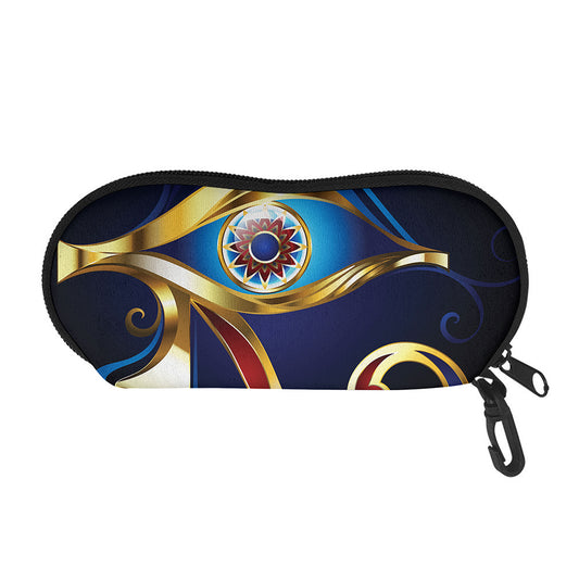 Eye Of Horus Amulet Print Glasses Case