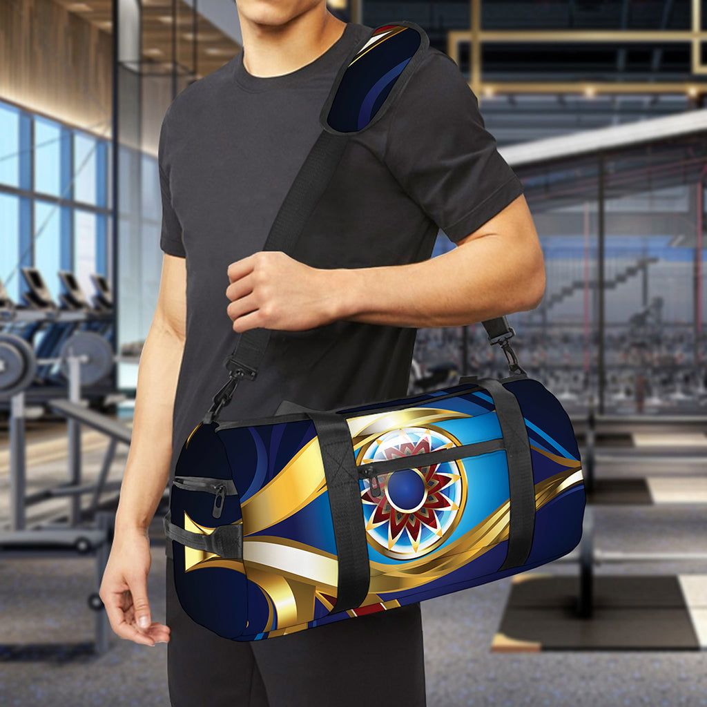 Eye Of Horus Amulet Print Gym Bag