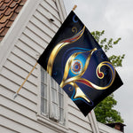 Eye Of Horus Amulet Print House Flag