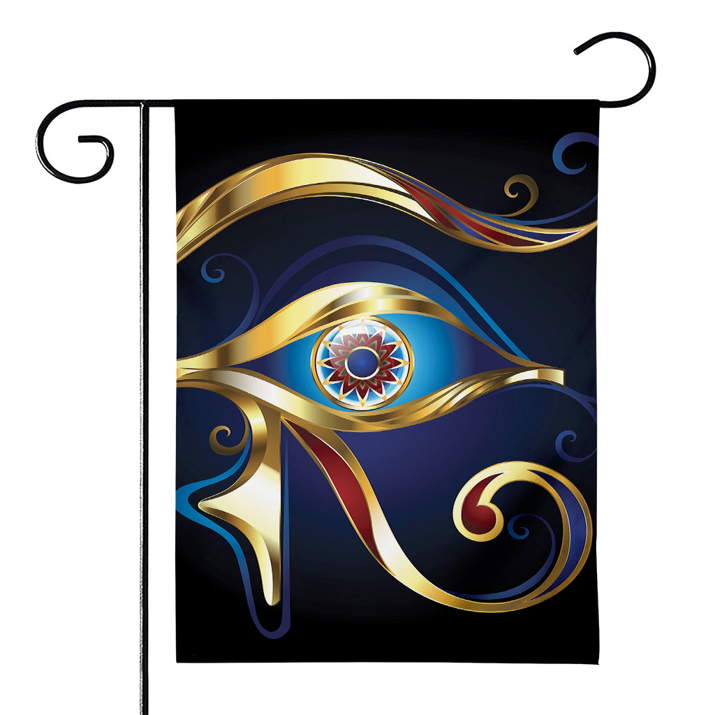 Eye Of Horus Amulet Print House Flag