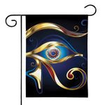 Eye Of Horus Amulet Print House Flag