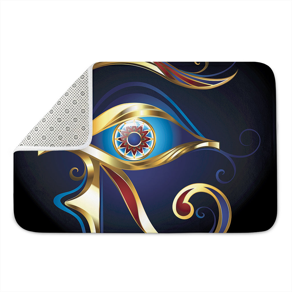 Eye Of Horus Amulet Print Indoor Door Mat