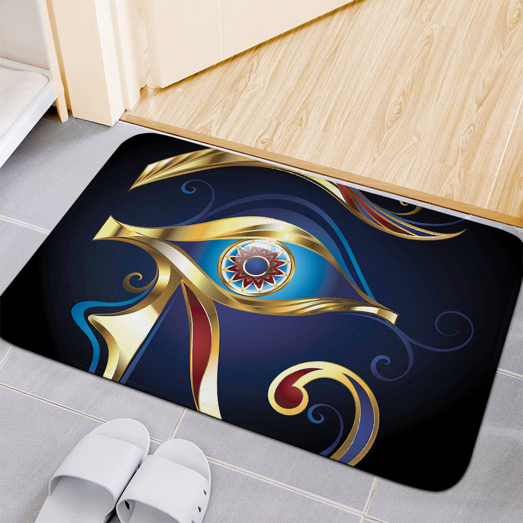Eye Of Horus Amulet Print Indoor Door Mat