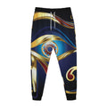 Eye Of Horus Amulet Print Jogger Pants