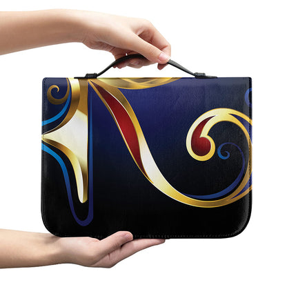 Eye Of Horus Amulet Print Leather Bible Cover