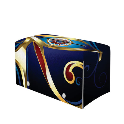 Eye Of Horus Amulet Print Leather Tissue Box Cover