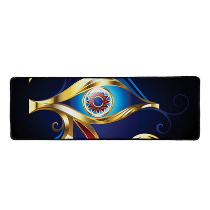 Eye Of Horus Amulet Print Long Kitchen Mat