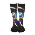 Eye Of Horus Amulet Print Long Socks