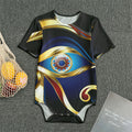 Eye Of Horus Amulet Print Men's Bodysuit