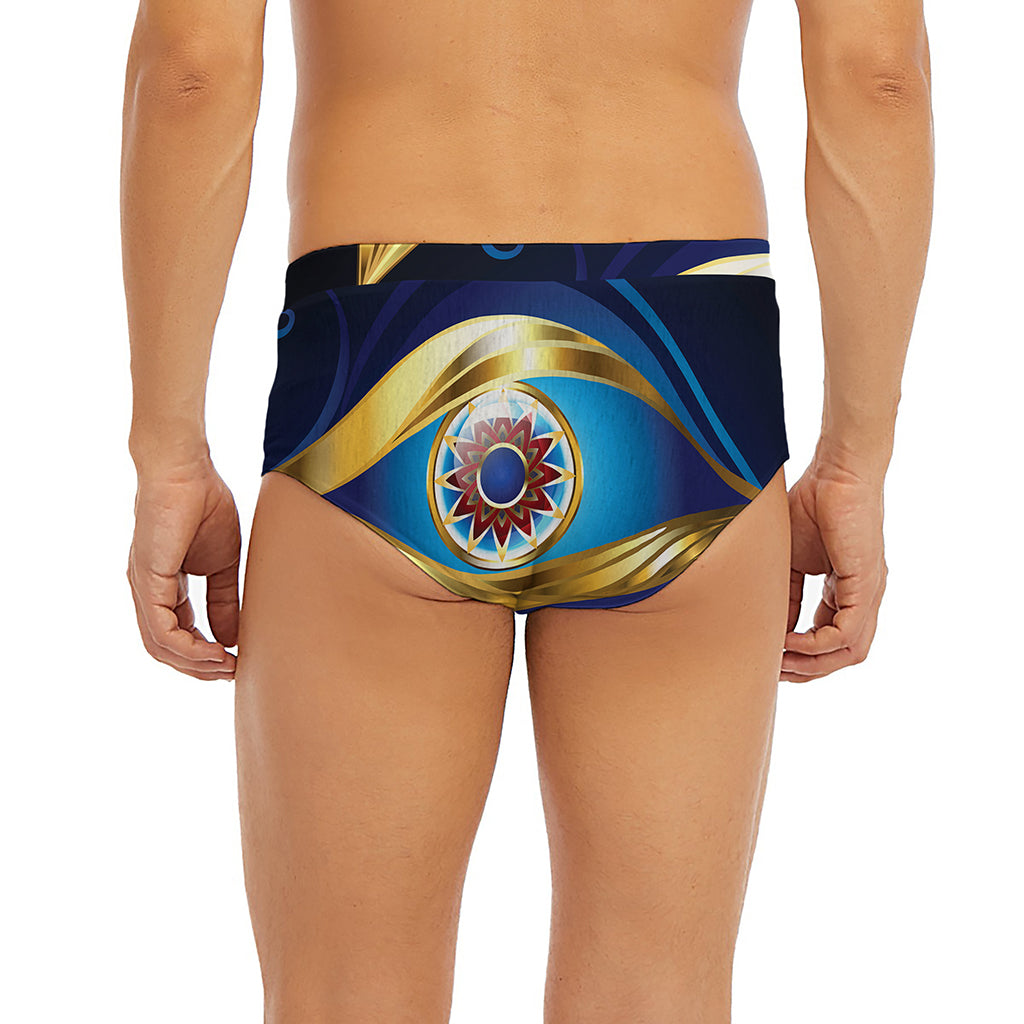Eye Of Horus Amulet Print Men's Briefs