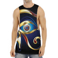 Eye Of Horus Amulet Print Men's Muscle Tank Top