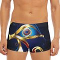Eye Of Horus Amulet Print Men's Short Boxer Briefs