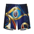 Eye Of Horus Amulet Print Men's Athletic Shorts