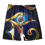 Eye Of Horus Amulet Print Men's Swim Trunks