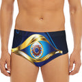 Eye Of Horus Amulet Print Men's Triangle Swim Briefs
