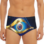 Eye Of Horus Amulet Print Men's Triangle Swim Briefs