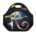 Eye Of Horus Amulet Print Neoprene Lunch Bag