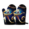 Eye Of Horus Amulet Print Oven Mitts