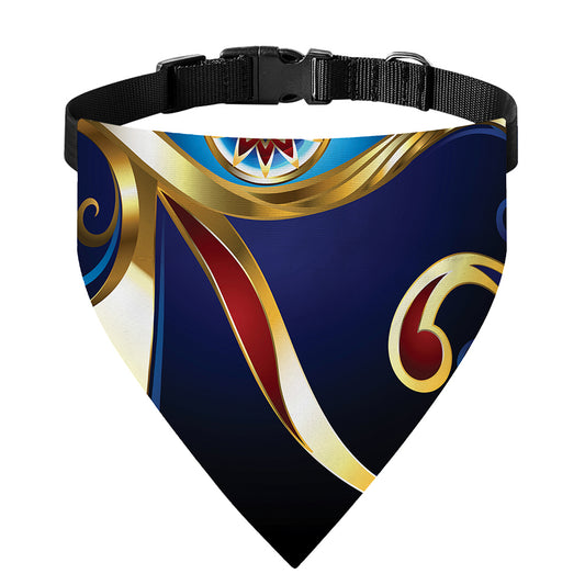 Eye Of Horus Amulet Print Over The Collar Dog Bandana