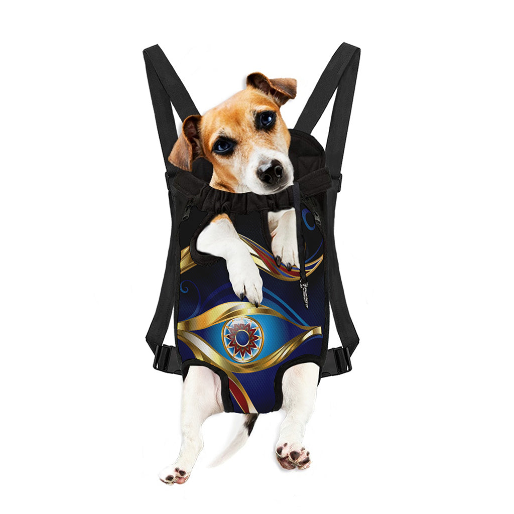 Eye Of Horus Amulet Print Pet Carrier Backpack