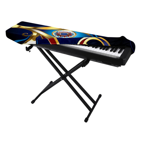 Eye Of Horus Amulet Print Piano Keyboard Cover