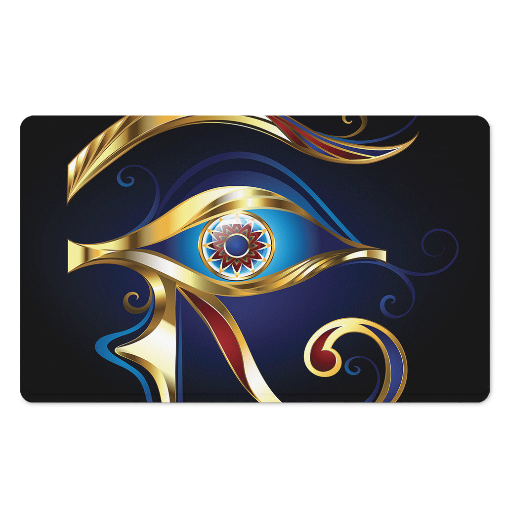 Eye Of Horus Amulet Print Polyester Doormat