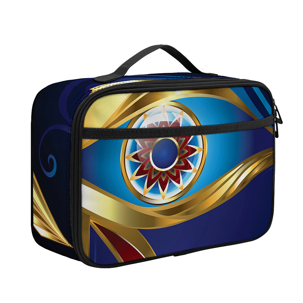Eye Of Horus Amulet Print Portable Lunch Bag