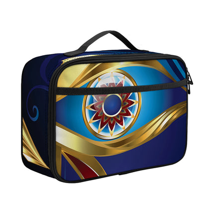 Eye Of Horus Amulet Print Portable Lunch Bag