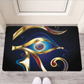 Eye Of Horus Amulet Print Rubber Doormat