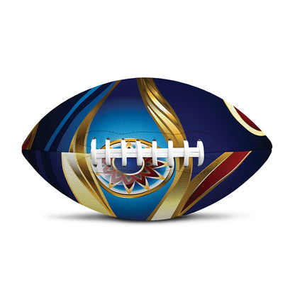 Eye Of Horus Amulet Print Rugby Ball