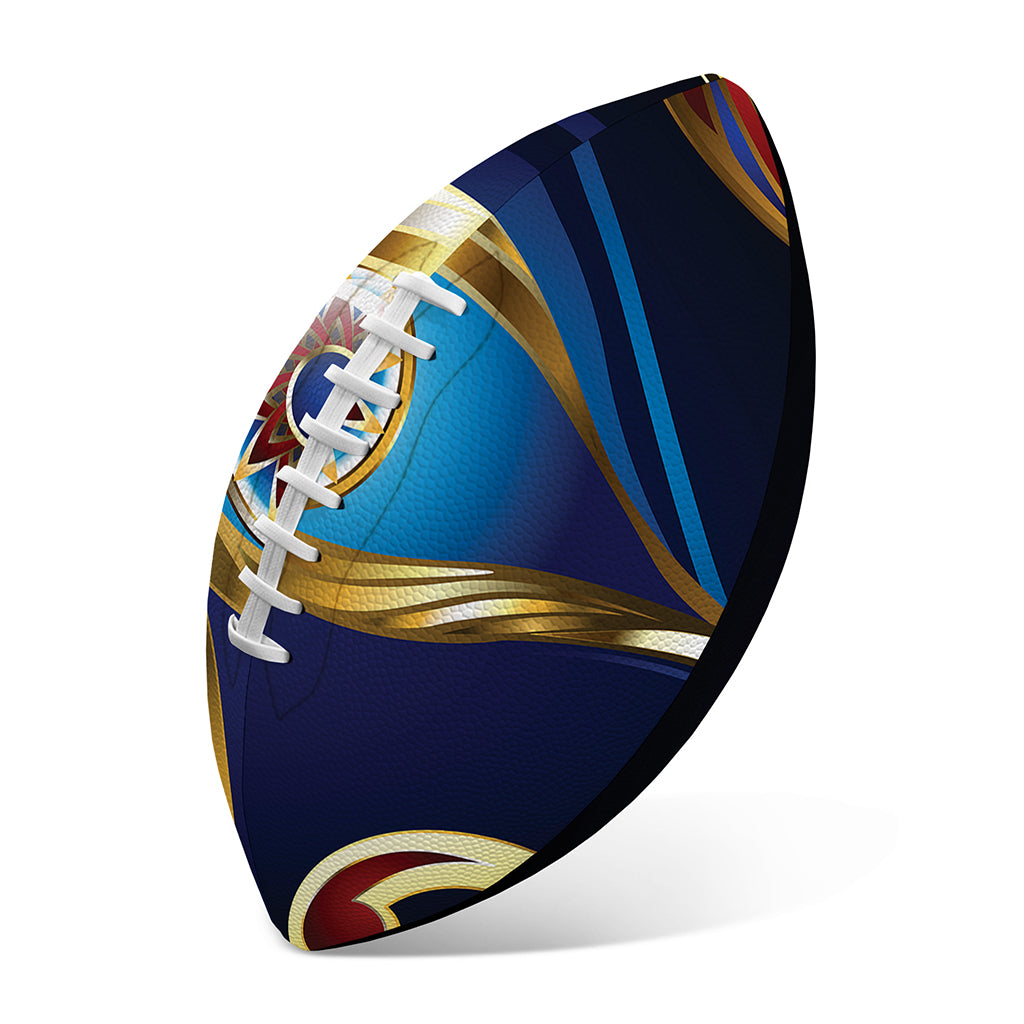 Eye Of Horus Amulet Print Rugby Ball