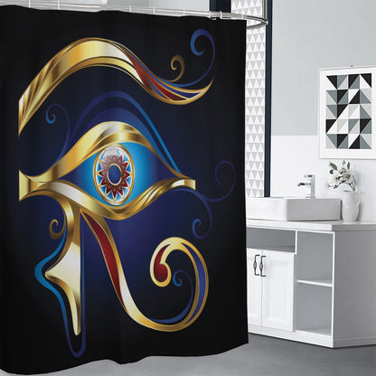 Eye Of Horus Amulet Print Shower Curtain