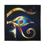 Eye Of Horus Amulet Print Silk Bandana