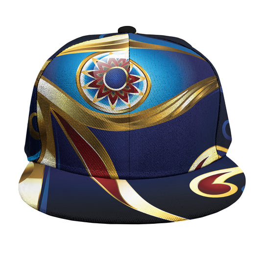 Eye Of Horus Amulet Print Snapback Cap