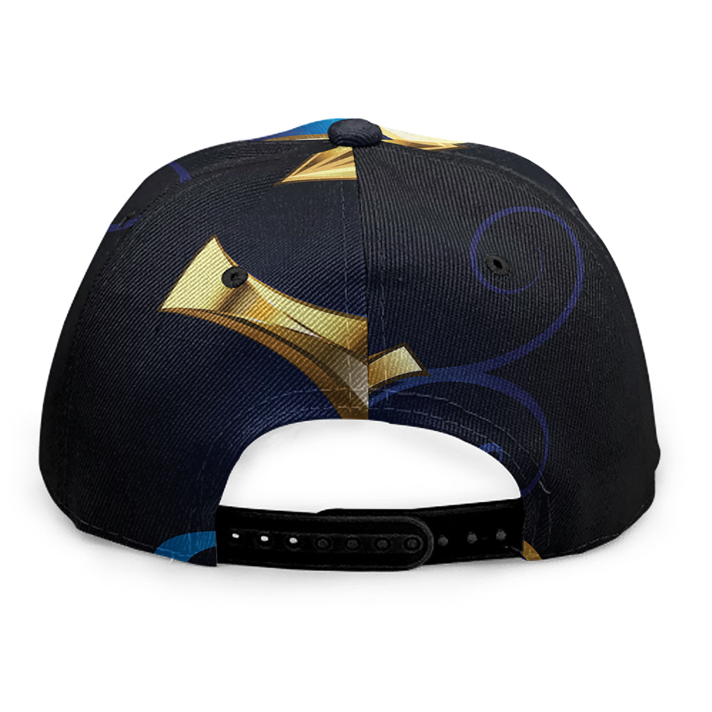 Eye Of Horus Amulet Print Snapback Cap