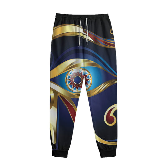 Eye Of Horus Amulet Print Sweatpants