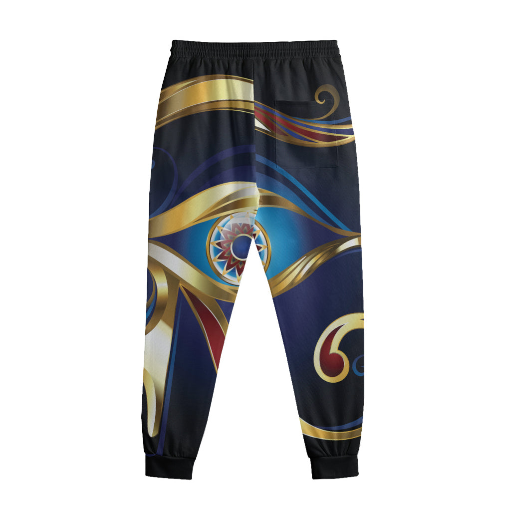 Eye Of Horus Amulet Print Sweatpants