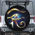 Eye Of Horus Amulet Print Tire Cover