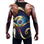 Eye Of Horus Amulet Print Training Tank Top